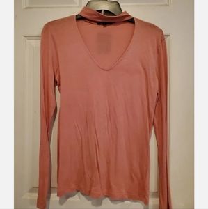 Womens Large Pink Going Out Top From Forever 21- NEW!